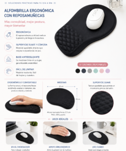 Alternative view of Alfombrilla Ergonómica con Reposamuñecas