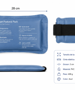 Bolsa de gel Frío GRANDE Reutilizable | Alivio inmediato