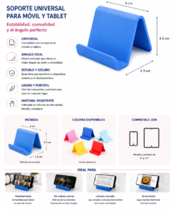 Alternative view of Soporte Universal para Móvil y Tablet | Mejora tu postura y disfruta con las manos libres