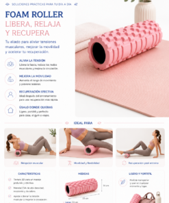 Alternative view of Foam Roller de Masaje EVA Alta Densidad | Libera tensión, mejora tu movilidad y acelera tu recuperación