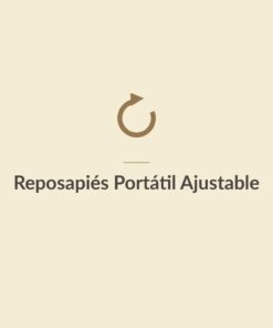 Reposapiés Portátil Ajustable – Reset Postural