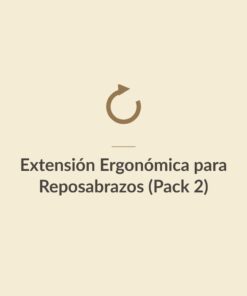 Extensión Ergonómica para Reposabrazos (Pack 2) – Reset Postural